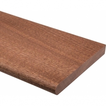 Solid Sapele Rounded Window Board 2.4 metre x 20mm
