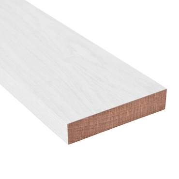 Solid Sapele Square Edge Door Threshold 130mm Wide