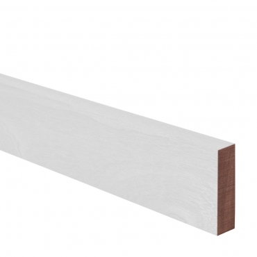 Solid Sapele Square Edge Kitchen Worktop Upstand 3 Metre