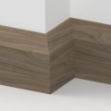 Solid Walnut Bevel Skirting 3 metre