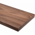 Solid Walnut Bullnose Shelf 2 metre x 20mm