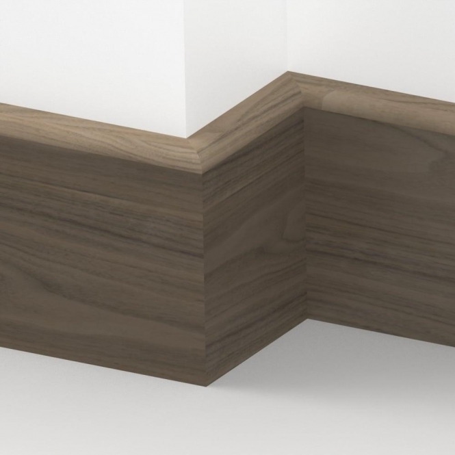 Solid Walnut  Bullnose Skirting 3 metre
