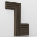 Solid Walnut Chamfered Triple Edge Architrave Sets