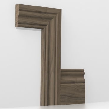Solid Walnut Cromwell Architrave Lengths