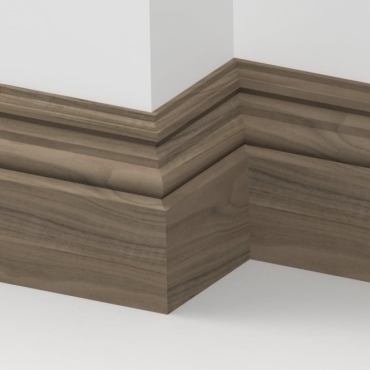 Solid Walnut Heritage Skirting 3 metre
