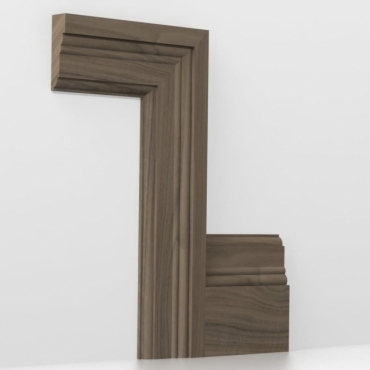 Solid Walnut Orchard Architrave Sets