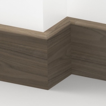 Solid Walnut Pencil Round Skirting 3 metre