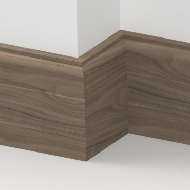Solid Walnut Regent Skirting 3 metre