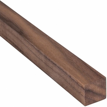 Solid Walnut Square Beading 20mm x 20mm