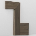 Solid Walnut Square Edge Architrave Sets