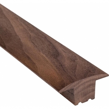 Solid Walnut T Bar Threshold 1.0 Metre - 57mm Wide