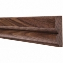 Solid Walnut Torus Dado Rail 3 Metre