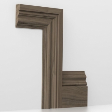 Solid Walnut Windsor Architrave Sets